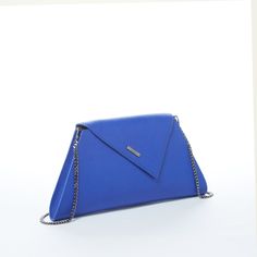 The Angelica is a sleek cobalt blue leather clutch purse crafted from crosshatched leather and is accented with a diagonal flap. This dazzling blue elegant evening bag features a fabric-lined interior with a zipped pocket and a zip closure at the top. With a removable chain strap, The unique Angelica can be worn over the shoulder or as an envelope clutch. This will be your go-to day to night designer handbag. More details about this cobalt blue leather clutch purse OUTSIDE: Dazzling Blue Leather Blue Clutch Purse, Purse Crafts, African Accessories, Blue Clutch, Leather Clutch Purse, Pet Gear, Envelope Clutch, Designer Handbag, Leather Clutch Bags