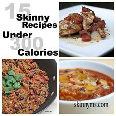 15 Skinny Recipes Under 300 Calories. Check out these scrumptious, healthy recipes! Recipes Under 200 Calories, Low Calorie Vegetarian, Meals Under 200 Calories, Low Calorie Vegetarian Recipes, Diet Dishes, 300 Calorie Meals, 400 Calorie Meals, 200 Calorie, 200 Calorie Meals