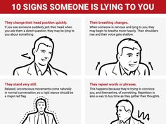 a poster explaining how to stop someone from talking