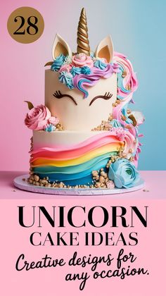 Looking for magical Unicorn Cake Ideas? These colorful and enchanting designs are perfect for adding a whimsical touch to any celebration.