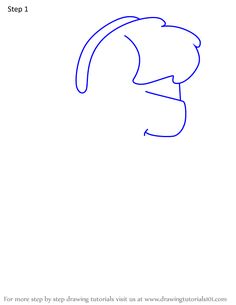 the drawing shows how to draw a cartoon character's head with one hand and two fingers