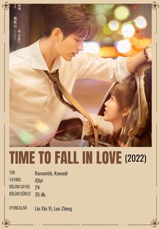 the poster for time to fall in love