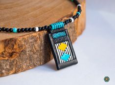 Colorful Geometric Choker Hippie Necklace Black Modern Choker Memory Wire Choker Polymer Clay jewelry Unique Gift For Women This minimalist pendant with a geometric pattern is made of polymer clay. The pendant combines laconic black and white stripes and colorful rhombus. This stylish accessory can be a great addition to your everyday look or an original gift for a celebration. Pendant size: 4.5 х 2,5 cm (1.8 x 0.96 inches) Cord length: 40 cm (15.7 inches) + chain 3 cm (1.18 inches) All my items are unique and original,each texture has its own unique pattern which can't be duplicated. When I make them I use my fantasy , energy, the warmth of my hands and soul. All items are shipped from my home within 1-3 business days after payment confirmation. Wire Choker, Clear Crystal Necklace, Jewelry Clay, Minimalist Pendant, Boho Choker, Hippie Necklace, Friendship Necklaces, Gold Cross Pendant, Unique Gifts For Women