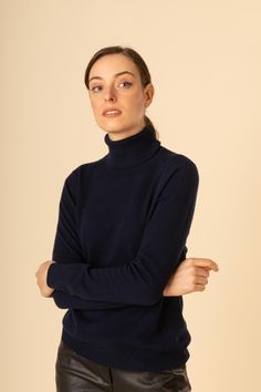 100% Premium Mongolian Cashmere | Locally made in Mongolia Crave that connection of feeling good and looking good? Snuggle into one of our favorite fall/winter items: the basic turtleneck. Ultra-soft and cozy, this turtleneck is a foundation piece. Sleek enough to wear alone or under a blazer with a pair of jeans will give a sensational casual look. Single ply Plain knit Regular fit Turtleneck Soft and lightweight Model is wearing size S | height 5'7" (175cm) | chest 33in (85cm) | waist 24in (60 Basic Turtleneck, Winter Items, Black Turtle Neck, Classic Turtleneck, Fitted Turtleneck, Foundation Piecing, Turtle Neck Sweater, Cashmere Turtleneck, Feeling Good