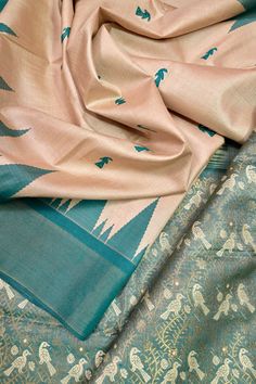 RFB-10241452 Tussar Saree, Handloom Weaving, Color Techniques, Zari Work, Saree Look, Soft Silk Sarees, Handloom Saree, Super Sale, Blouse Piece