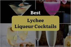 the best lychee liqueur cocktails for any type of drinker