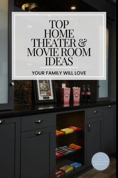 the top home theater and movie room ideas