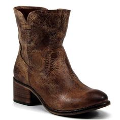 Rustic Boots, Western Ankle Boots, Leather Western Boots, Cowgirl Hats, Distressed Leather, Chunky Heel