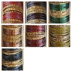 24 Pieces Multi Color Indian Bollywood Costume Wedding Style Glass Bangles For Girls And Women free shipping Costume Wedding, Indian Gifts, Glass Bangles, Bangles Indian, Indian Bollywood, Gemstone Studs, Bangle Set, Wedding Styles, For Girls