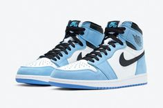 Air Jordan 1 Retro High OG ‘University Blue’ Sepatu Air Jordan, Bola Basket, Jordan Shoes Girls, Jordan Shoes Retro, All Nike Shoes, Nike Air Jordan 1 Mid, Cute Nike Shoes, Air Jordan 1 Retro High Og, Air Jordan 1 Retro High