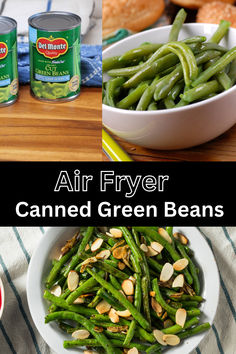 canned green beans and almonds are the perfect side dish for any holiday dinner or brunch