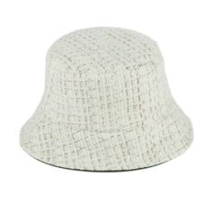 Tweed Leather Reversible Bucket Hat | Cornell's Country Store Tweed Bucket Hat, Christmas Tree Water, Bucket Hat Design, Reversible Bucket Hat, Grey Tweed, White Houndstooth, Timeless Accessories, Bucket Hats, Hats For Sale