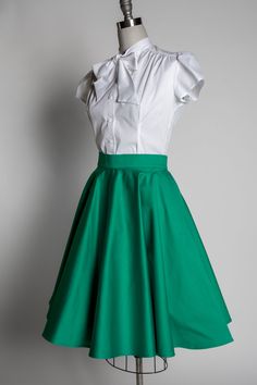 We're Pretty certain every girl adores having a good old circle skirt in her closet. The Haute Circle Skirt is the ultimate classic go-to to match with your favorite blouses and t-shirts. Full Circle Skirt Center Back Zip Yes, Pockets! 2-inch waistband Stretch Cotton Sateen Made in the USA! Twirl Skirt, Full Circle Skirt, Her Closet, Full Circle Skirts, Full Circle, Circle Skirt, Every Girl, Hat Hairstyles, Good Old