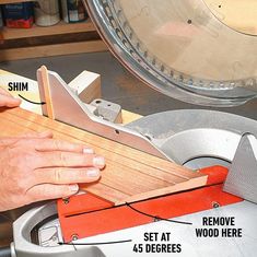 6 Tips for Perfect Trim on Doors, Windows and Base Moldings Trim Work, Miter Saw, Reno Ideas, Door Trims, Diy Desk, Wood Trim