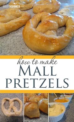 how to make mail pretzels