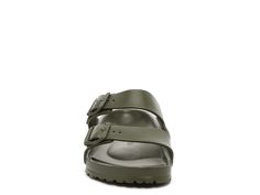 Birkenstock Arizona Essentials Slide Sandal - Men's | DSW Durable Slip-on Summer Slides, Casual Durable Slides For Beach, Durable Summer Slide Sandals, Durable Open Toe Slides For Summer, Summer Open Toe Slides, Durable Open Toe Slides For Beach, Casual Slide Sandals With Durable Design, Durable Slides For Outdoor Summer Use, Waterproof Birkenstocks