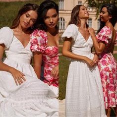 Beautiful And Like New! Stunning Dress, Would Be Perfect For A Bridal Shower, Renewal, Or Garden Party! Alamour The Label, Stunning Dresses, Be Perfect, Garden Party, The Label, Bridal Shower, Colorful Dresses, White Dress, Color White