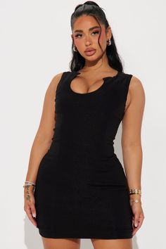 Available In Black. Crepe Mini Dress Asymmetric notch neck Sleeveless Back zipper Slight stretch Length = 32" Self: 62% Rayon 32% Nylon 6% Spandex Lining: 100% Polyester Imported | Hightower Mini Dress in Black size XL by Fashion Nova Mini Black Dress, Fashion Nova, Black Fashion, Spandex, Size Medium, Mini Dress, Zipper, Collage, Pins