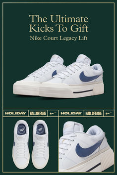 Best Shoes For School, Nike Court Legacy Lift, Court Legacy Lift, Nike Court Legacy, Shoes For School, All Nike Shoes, Cute Nike Shoes, Cute Nikes