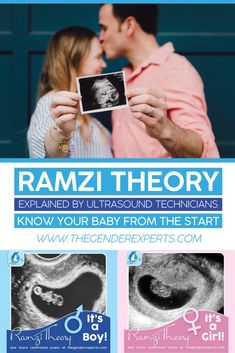 a man and woman holding up an x - ray in front of their face with the words ramzi theory