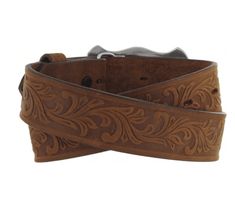 1 1/4" leather strap and keeper tooled floral pattern two-tone antiqued longhorn buckle Belt Buckle Jewelry, Exotic Shoes, Twisted X Shoes, Dan Post Boots, Long Horn, Tony Lama, Mens Cowboy, Mens Cowboy Boots, Work Boots Men