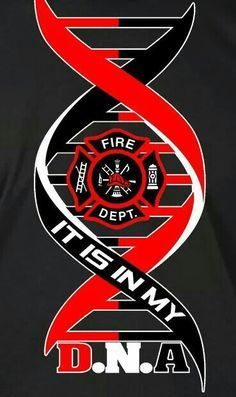 a t - shirt with the words fire dept and an image of a spiral design