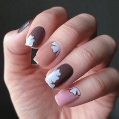 58 Cute Short Nails Designs that are Chic and Practical Cute Short Nail Designs, Mustache Nails, Fall Nails 2022, Nail 2022, Paris Nails, Real Nails, Natural Nail Designs, Stripped Nails