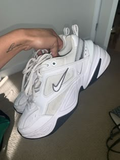 White Nike, Nike White, White Sneakers, Nike Air, Nike, Sneakers, Grey, White