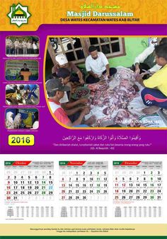 a calendar with people around it and the date in arabic is shown on the page