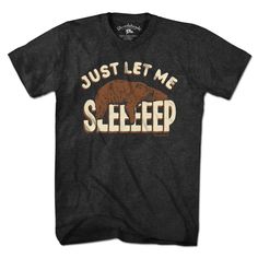 Just Let Me Sleep T-Shirt - Chowdaheadz Black Short Sleeve Sleep T-shirt, Black Cotton Sleep T-shirt, Short Sleeve Sleep T-shirt With Graphic Print, Short Sleeve Graphic Print Sleep T-shirt, Short Sleeve Letter Print Sleep T-shirt, Let Me Sleep, No Sleep, Cropped Puffer Jacket, Duck Down Jacket