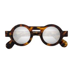 Embrace a quirky, standout style with these extraordinary round, retro eyeglasses. The thick acetate frames offer durability, while the keyhole bridge adds a touch of vintage charm. Their bold design demands attention and captures the essence of individuality. The balance of retro appeal and modern innovation results in a unique piece that pairs wonderfully with a range of styles. These eyeglasses represent the epitome of unconventional elegance. Retro Round Frame Glass Sunglasses, Vintage Round Sunglasses With Mirrored Lenses, Retro Round Frame Sunglasses With Mirrored Lenses, Retro Eyeglasses, Vintage Flash, Progressive Lenses, Eye Glass, Round Eyeglasses, Oboe