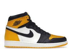 High Cut Sneakers, Black Tongue, Staple Shoes, Yellow Taxi, Jordan 1 High Og, Jordan Sneakers, Air Jordan 1 Retro High Og, Sneakers Adidas, Air Jordan 1 Retro High