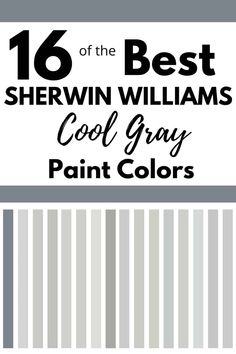 the best shewin williams cool gray paint colors