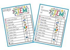 Stem Activities Preschool, Stem Classroom, Activities Preschool