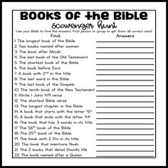 the bible worksheet for kids to learn how to read it and what to do