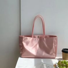 Bird in Bag - New bag female shoulder bag female handbag large capacity female senior sense of satin tote bag Satin Tote Bag, Uni Bag, Satin Purses, Tout Rose, Female Shoulder, Tootsie Roll, Satin Bags, Details Pictures, Trend Style