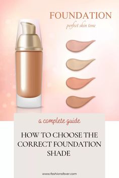 How To Choose The Right Foundation Shade or Foundation Color For Your Skin Type Tips so as to match with your skin tone perfectly. Use these makeup ideas while the next time you purchase foundation makeup products. #foundation #foundationshade #foundationcolor Foundation Makeup Products, Makeup Products Foundation, Best Blush Brush, Brown Smokey Eye Makeup, Tone Makeup