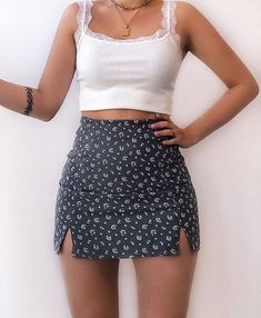 pinterest; ashsandhuu Fest Outfits, Moda Vintage, Cute Summer Outfits, Outfits Casual, Outfits Fashion, Girly Outfits, Teen Fashion Outfits