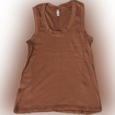 Nwot Free People Tank Top Never Worn Cheap Brown Sleeveless Vest, Free People Tank Top, Free People Tank, Free People Tops, Free People, Tank Top, Womens Tops, Tank Tops, Women Shopping