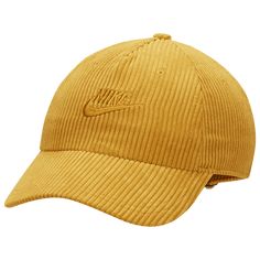 Lifestyle Club, Corduroy Cap, Nike Hat, Nike Gold, Ralph Lauren Style, Strapback Hats, Casual Hat, Casual Everyday, Adjustable Hat