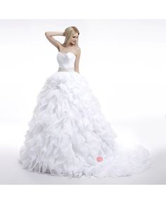 Shop affordable ball-gown sweetheart court train organza dress with cascading ruffles beading online. Free Shipping and Custom-made. Pro since 2009. Organza Ball Gown With Ruffles For Quinceanera, Organza Gown With Ruffles And Sweetheart Neckline, Organza Ball Gown With Sweetheart Neckline And Ruffles, Wedding Dress With Ruffles, Fitted Bodice And Sweetheart Neckline, Wedding Ball Gown With Ruffles And Sweetheart Neckline, Wedding Ball Gown With Sweetheart Neckline And Ruffles, Ruffled Organza Ball Gown For Debutante Ball, White Ball Gown With Ruffles And Sweetheart Neckline, White Ball Gown With Sweetheart Neckline And Ruffles