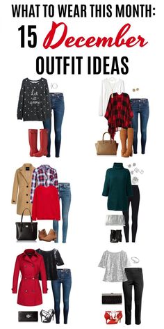 What to Wear This Month: 15 December Outfit Ideas | Mom Fabulous December Outfit Ideas, December Outfits, Trendy Christmas Outfits, Travel Winter, Fashion Capsule Wardrobe, Christmas Outfits Women, Clothes And Shoes, Fashion Fail, Outfits 2023