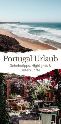 the cover of portugal urlaub genemptps, highlights and unterknife