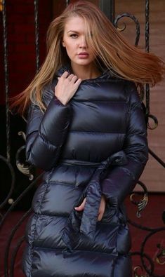 Shiny Jacket, Puffer Jacket Women, Black Puffer, Snow Suit, Winter Coats Jackets