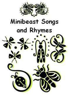 an image of some kind of musical instrument with the words'minbeast songs and rhynes '