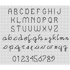 the font and numbers are made up of small dots, which can be used to spell something