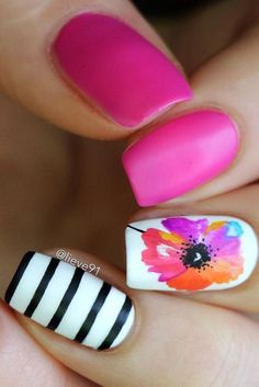 Charming Nail Art Ideas for Summer Fun Nails Designs, Summer Beach Nails, Cute Summer Nail Designs, French Pedicure, Gel Pedicure, Summer Nail Designs, Summer Nail Art, Nail Art Designs Summer, Flower Nail Designs