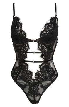 Vs Sleepwear, Black Lingerie Outfit, Gothic Lingerie, Seductive Style, Black Lace Lingerie, Black Lace Bodysuit, Ann Summers, Lace Underwire, Seductive Clothes