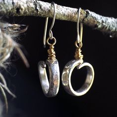 Little Hoop Earrings Silver and Brass Earrings | Etsy Handmade Sterling Silver Hoop Wrap Earrings, Artisan Small Hoop Sterling Silver Earrings, Artisan Sterling Silver Small Hoop Earrings, Hand Forged Small Hoop Silver Earrings, Hand Forged Small Hoop Earrings For Anniversary, Silver Hand Forged Small Hoop Earrings, Unique Small Hoop Sterling Silver Earrings, Handmade Small Hoop Sterling Silver Wrap Earrings, Artisan Small Hoop Earrings For Everyday