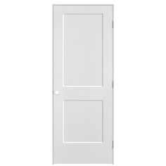 a white door on a white background